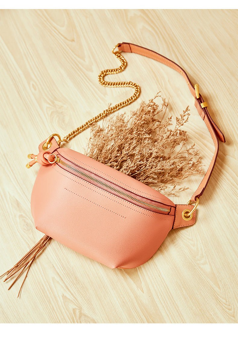 Women chic chest bag waist purse