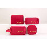 Velvet Cosmetic Bags set - Julie bags