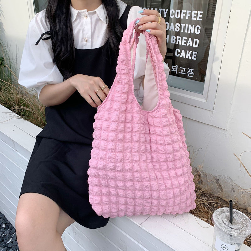 Women Cloud Bubbles Shoulder Bag