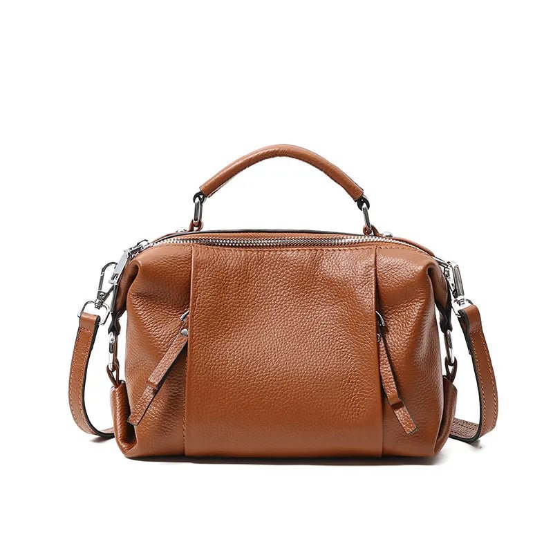 Opulent Elegance: Genuine Leather Women's Tote bag - Julie bags