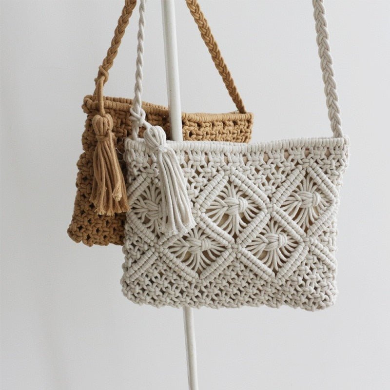 Summer Breeze Collection: Stylish Straw Crossbody Bags for Women's - Julie bags