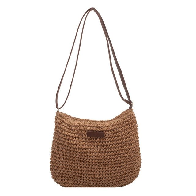 Summer Breeze Collection: Stylish Straw Crossbody Bags for Women's - Julie bags