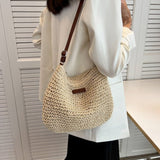 Summer Breeze Collection: Stylish Straw Crossbody Bags for Women's - Julie bags