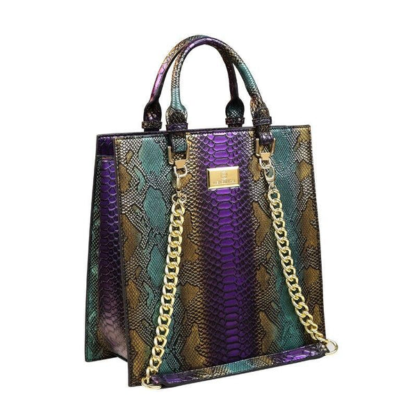 2021 New Vintage Large Capacity Women Leopard Tote Bags Lady