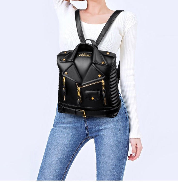 Premium Leather Backpack: Stylish and Functional - Julie bags