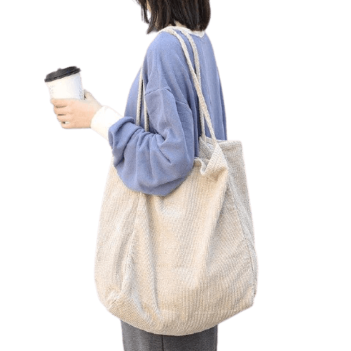 Fashion Corduroy Shoulder Bag freeshipping - Julie bags