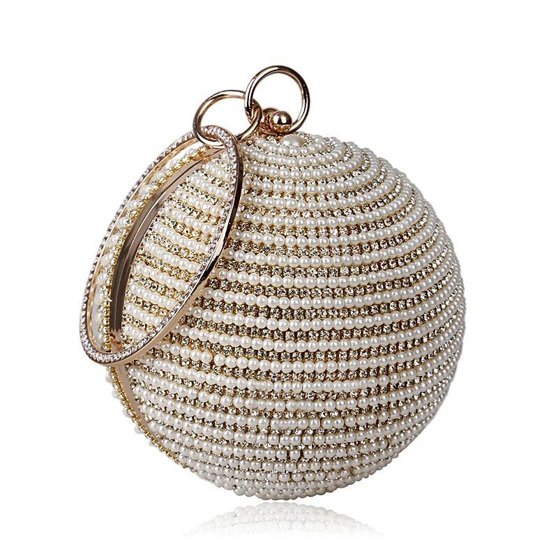 Ball Pearl clutch freeshipping - Julie bags