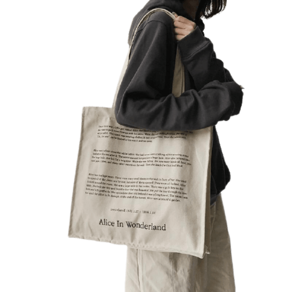 Story Canvas Shoulder Bag freeshipping - Julie bags