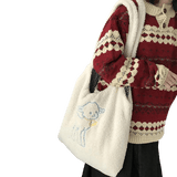 Lamb Canvas Handbag freeshipping - Julie bags