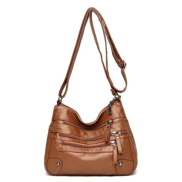 Leather Shoulder Bags Multi-Layer freeshipping - Julie bags