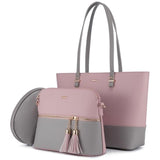 luxury Ladies large tote bag set freeshipping - Julie bags