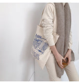 Women Canvas Shoulder Bag Shakespeare Print