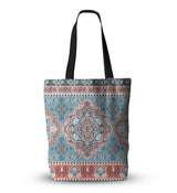 Turkish bohemian Ethnic Canvas Tote Bag